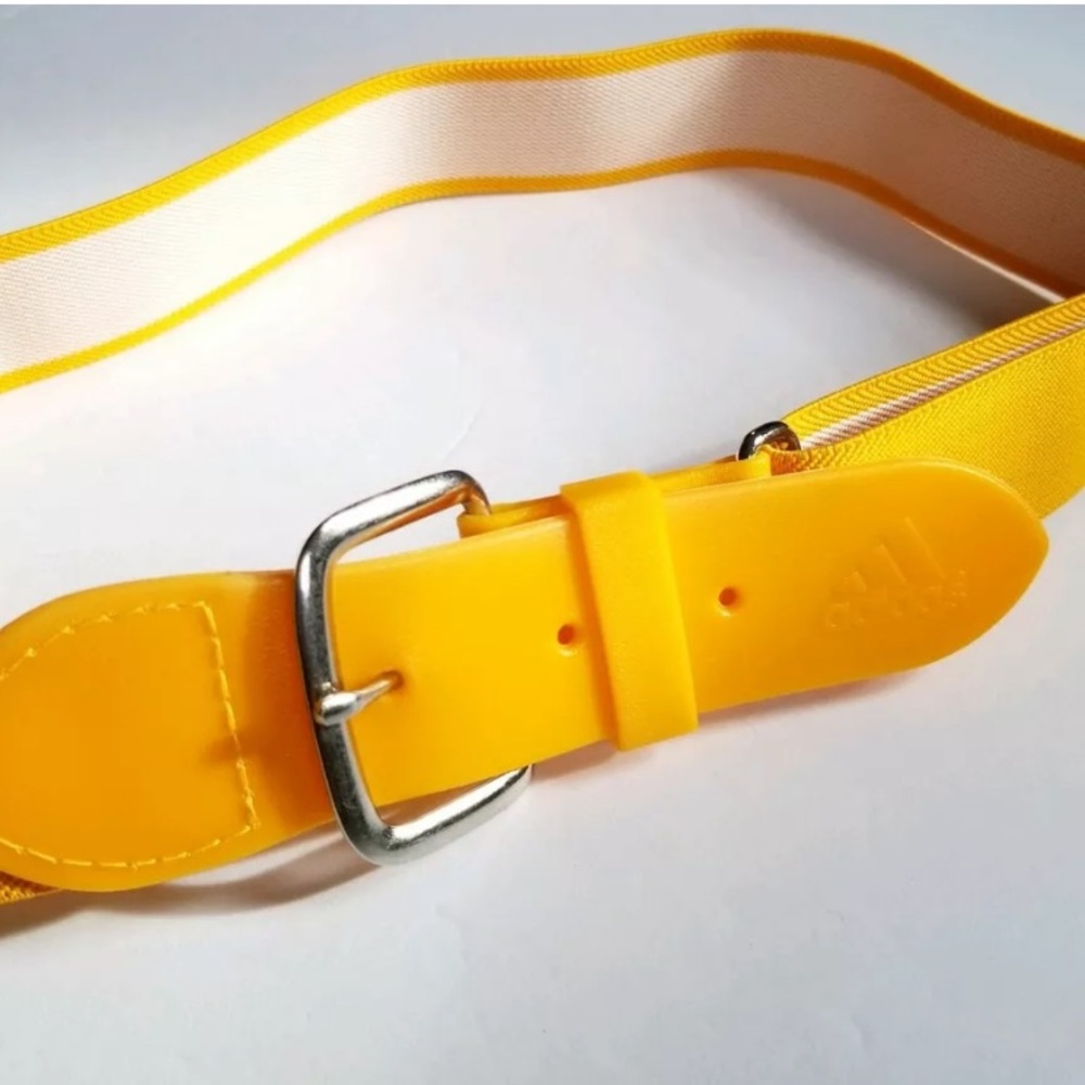 NWOT Adidas || Youth Belt Baseball Yellow - Picture 11 of 14